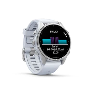 Garmin - Fenix 8 Amoled - 43mm - Whitestone