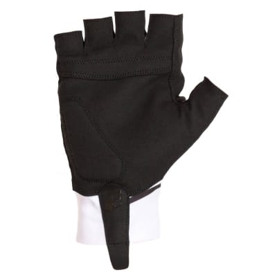 Eassun - Guantes de Ciclismo Cortos Aero - Blanco/Negro
