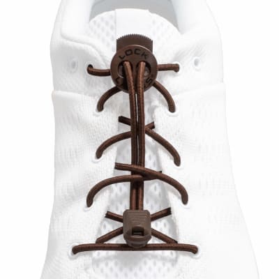 Pasadores elásticos - Lock Laces - Marron