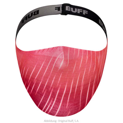 Buff - Filter Mask - Keren Flash Pink con 5 filtros (Adulto)