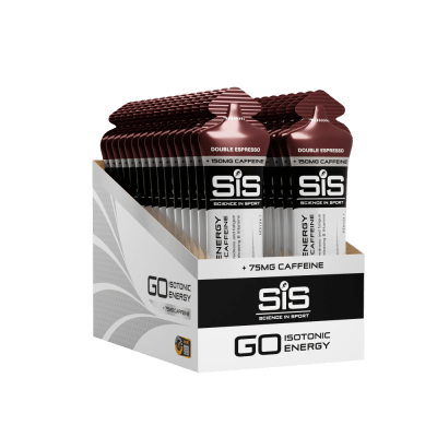 SIS - Pack 30 Gel Go + Cafeína - Doble Espresso