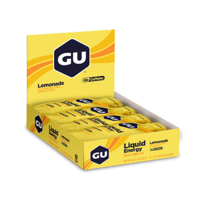 Gel - Caja 12 Unidades Liquid Energy - Lemonade - sin cafeína