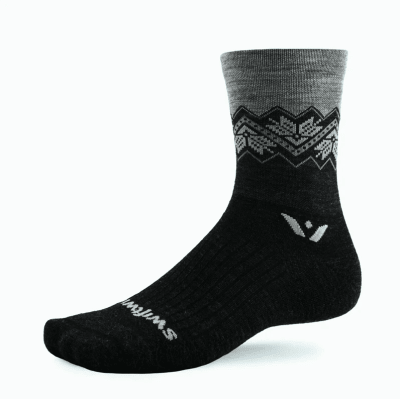 Vision Five - Winter Fair Isle Coal - Swiftwick - Medias