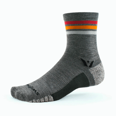 Flite XT Trail Five - Stripe Red - Medias - Swiftwick