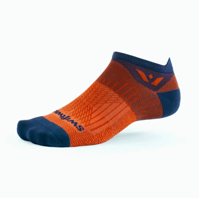 Aspire Zero Tab - Navy Orange - Medias - Swiftwick