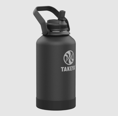 Takeya Actives Pickleball 64oz Wide Handle Straw Bottle Newman