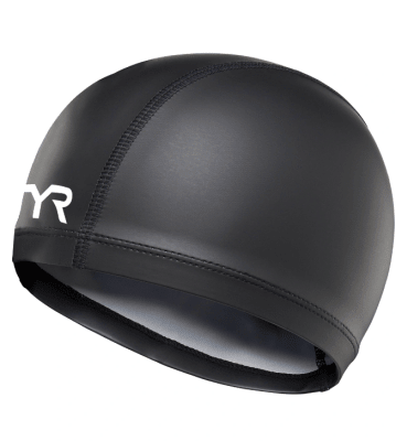 TYR - Gorro de Natación para Adultos Warmwear - Negro