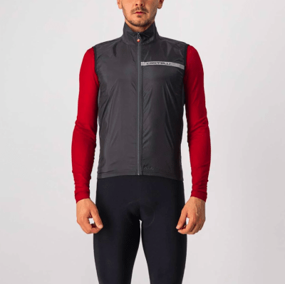 CASTELLI - Squadra Stretch Vest (Chaleco) - Light Black / Dark Gray
