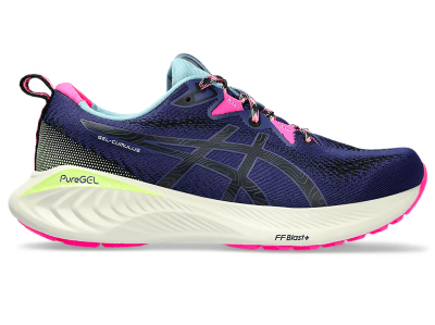 Asics - Gel Cumulus 25 TR - Nature Bathing/Lime Green - Mujer - Neutro/Supinacion