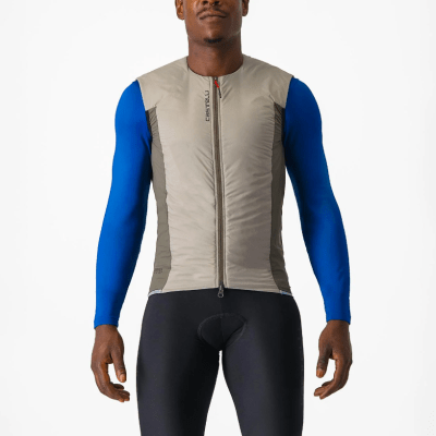 CASTELLI - Fly Vest - (Chaleco Goretex) - Hombre - Beige