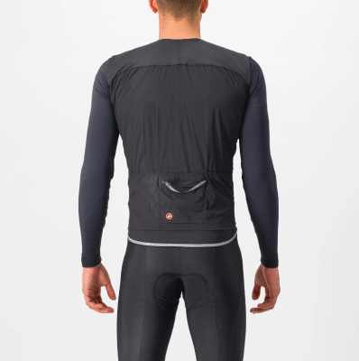 CASTELLI - Fly Vest - (Chaleco Goretex) - Hombre - Light Black