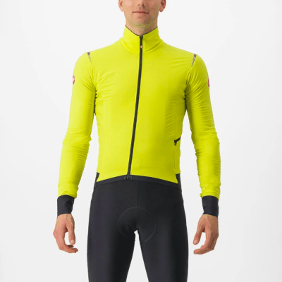 CASTELLI - Alpha Flight Ros JKT (Casaca) - Hombre - SULPHUR/NICKEL GRAY-DARK GRAY