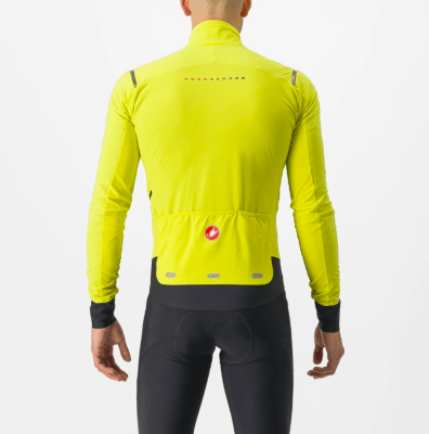 CASTELLI - Alpha Flight Ros JKT (Casaca) - Hombre - SULPHUR/NICKEL GRAY-DARK GRAY