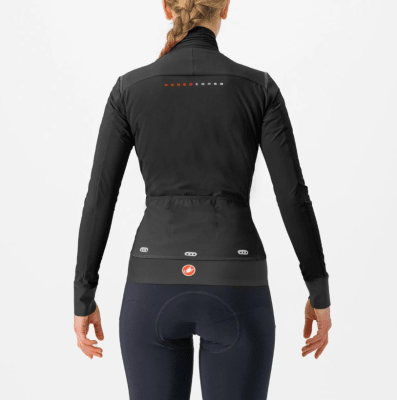 CASTELLI - Alpha Flight Ros JKT (Casaca) - Mujer - LIGHT BLACK/BLACK REFLEX