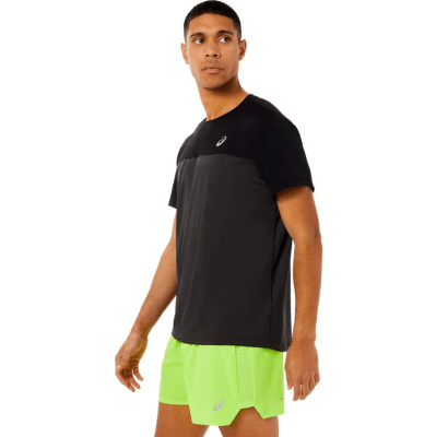 Asics - Race SS Top - Performance Black/Graphite Grey - Hombre