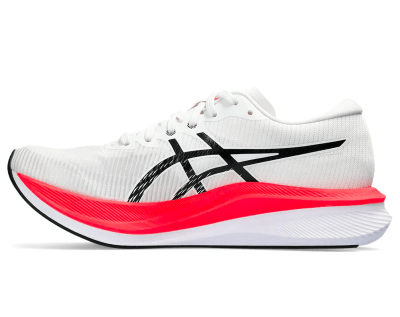 Asics - Magic Speed 3 - White/Black - Mujer - Neutro/Supinacion
