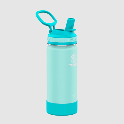 Takeya Actives Kids Straw Bottle 16oz