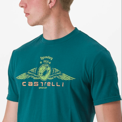 Castelli - Armando 2 Tee (Camiseta/Polo Casual) - Deep Teal