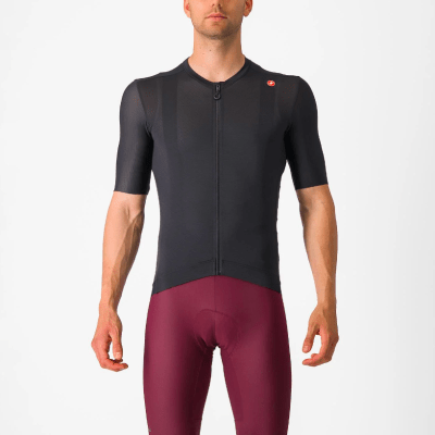 Castelli - Espresso Jersey Men - Light Black / Dark Gray