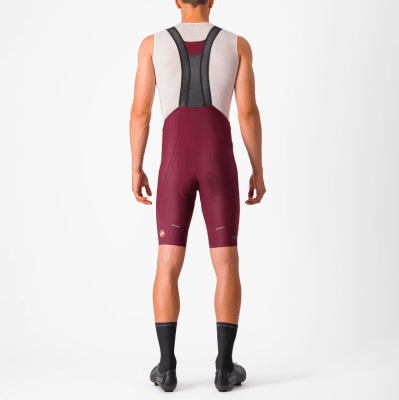 Castelli - Espresso Bibshort (Short con Tirantes) Deep Bordeaux