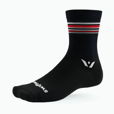Swiftwick - Aspire Five - Rojo/Negro - Medias