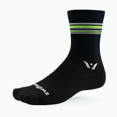 Swiftwick - Aspire Five - Hi-Viz Amarillo/Negro - Medias
