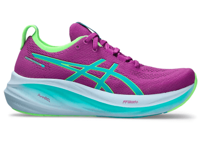 Asics - Gel Nimbus 26 Lite Show - Lite Show/Illuminate Green - Mujer - Neutro/Supinacion