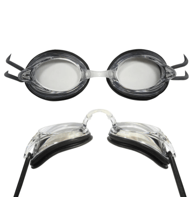 Blueseventy - Lentes para natación NR2 - Marco Negro/Lunas Transparentes