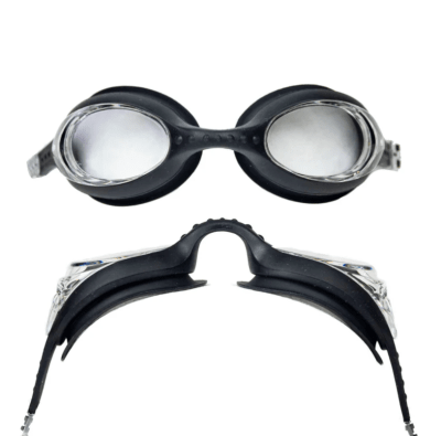 Blueseventy - Lentes para natación Element - Marco Negro/Lunas Transparentes