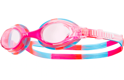 TYR - Lentes para natación - Niños - Swimple Tie Dye - Pink/White