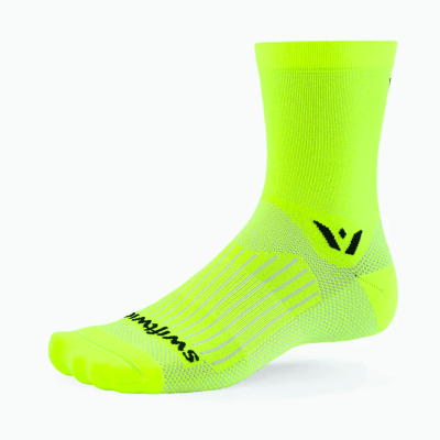 Swiftwick - Aspire Five - Hi-Viz Yellow - Medias