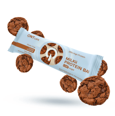 QNT Life - Milkii Protein Bar - Low Sugar - Gluten Free - Cookie