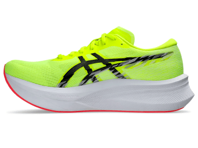 Asics - Magic Speed 4 - Safety Yellow/Black - Mujer - Neutro/Supinacion