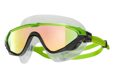 TYR - Torrent Swim Mask Mirrored (Mascara de Natacion) - Rainbow/Blk