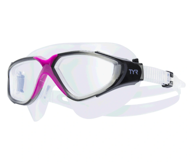 TYR - Rogue Swim Mask Women (Mascara de Natacion Mujer) - Clear/Purple