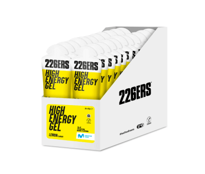 226ers - Pack 24 - High Energy Gel - Limón