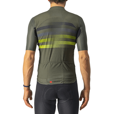 Castelli - Endurance Pro Jersey - Hombre - Military Green/Blue Sulphur