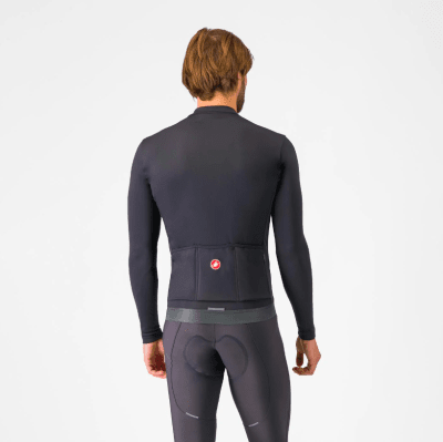 Castelli - Espresso Thermal Jersey - Hombre - Light Black