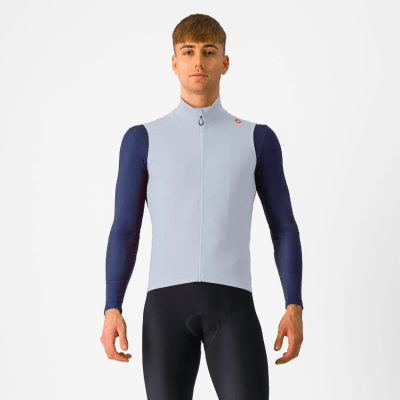 Castelli - Espresso Vest (Chaleco) - Hombre - Winter Sky/Dark Gray
