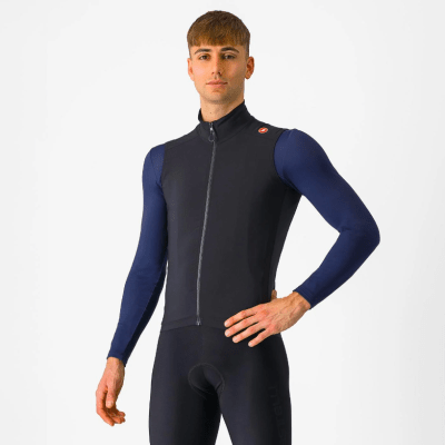Castelli - Espresso Vest (Chaleco) - Hombre - Light Black