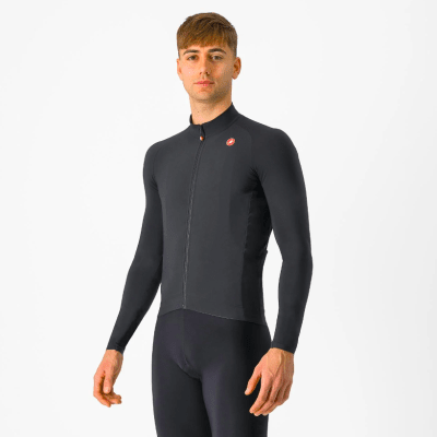 Castelli - Aero Race LS Jersey - Hombre - Light Black
