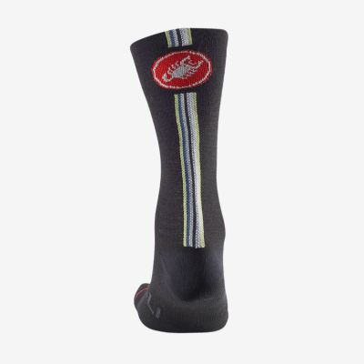 Castelli - Racing Stripe 18 Sock (Medias) - Black