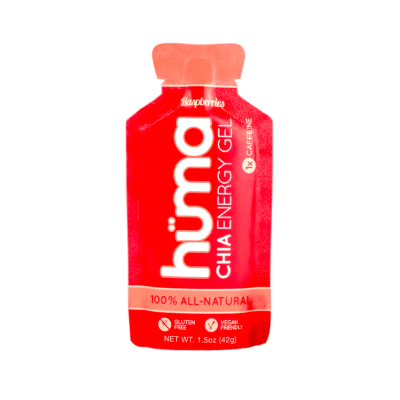 Huma - Chia Energy Gel - Raspberries (25mg de cafeína)
