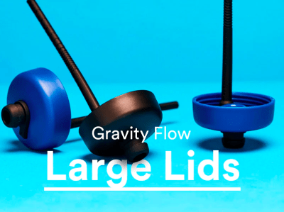 Bivo - Gravity Flow Lid - Large - Tapa Repuesto