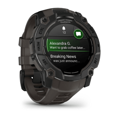 Garmin - Instinct 3 Amoled - 50mm - Negro/Carbon