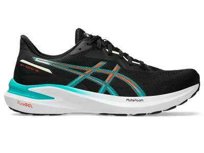 Asics - GT 1000 13 - Black/Wave Teal - Pronacion - Hombre