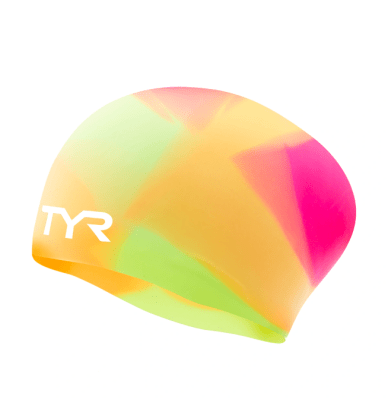 TYR - Gorro de Natación para Jóvenes con Cabello Largo