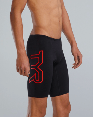 TYR - LG Lgo Jammer Sol Negro/Rojo (Ropa de Baño) - Hombre