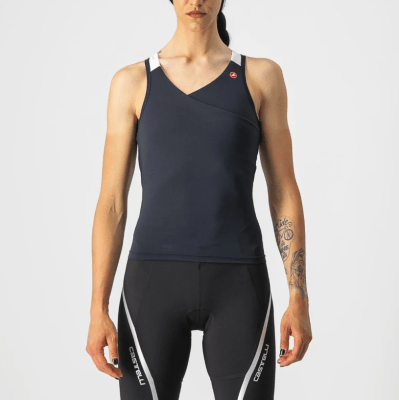 Castelli - Solaris Top - Women - Light Black/White