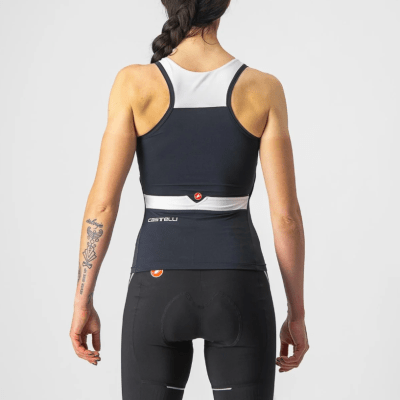 Castelli - Solaris Top - Women - Light Black/White